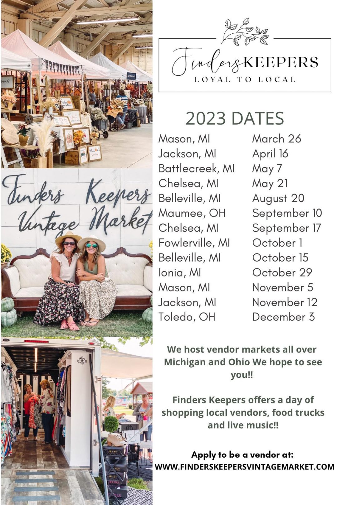 Finders Keepers Vintage Market Sharing our love of all things vintage